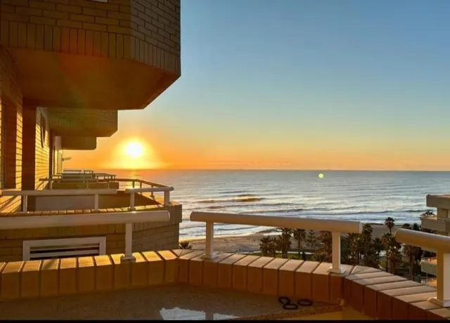 Atardecer desde la terraza