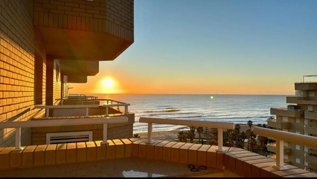 Atardecer desde la terraza