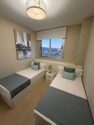 Segundo dormitorio con dos camas
