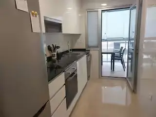 Cocina con salida a terraza